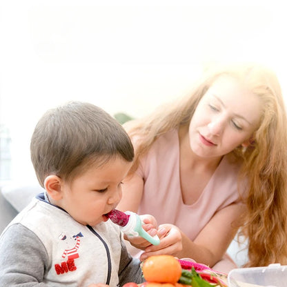 Silicone Baby Fruit/Vegetable Feeding Pacifier with Cover