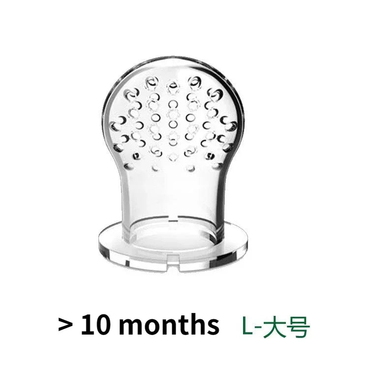 Silicone Baby Fruit/Vegetable Feeding Pacifier with Cover