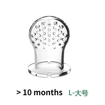 Silicone Baby Fruit/Vegetable Feeding Pacifier with Cover