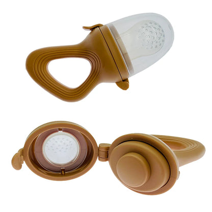 Silicone Baby Fruit/Vegetable Feeding Pacifier with Cover