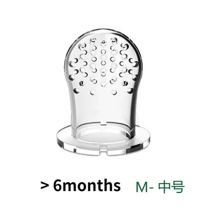 Silicone Baby Fruit/Vegetable Feeding Pacifier with Cover