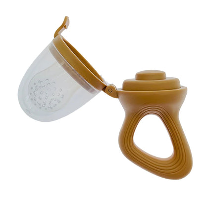 Silicone Baby Fruit/Vegetable Feeding Pacifier with Cover