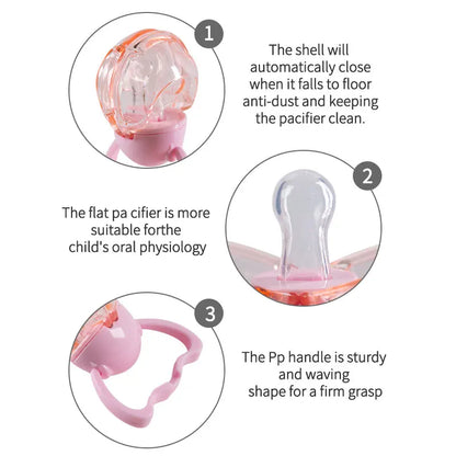 Self-Closing Dust-Free Pacifier